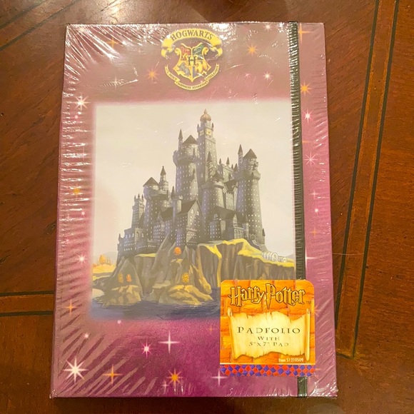 Harry Potter padfolio; 5x7 pad w/elastic closure - Picture 1 of 5